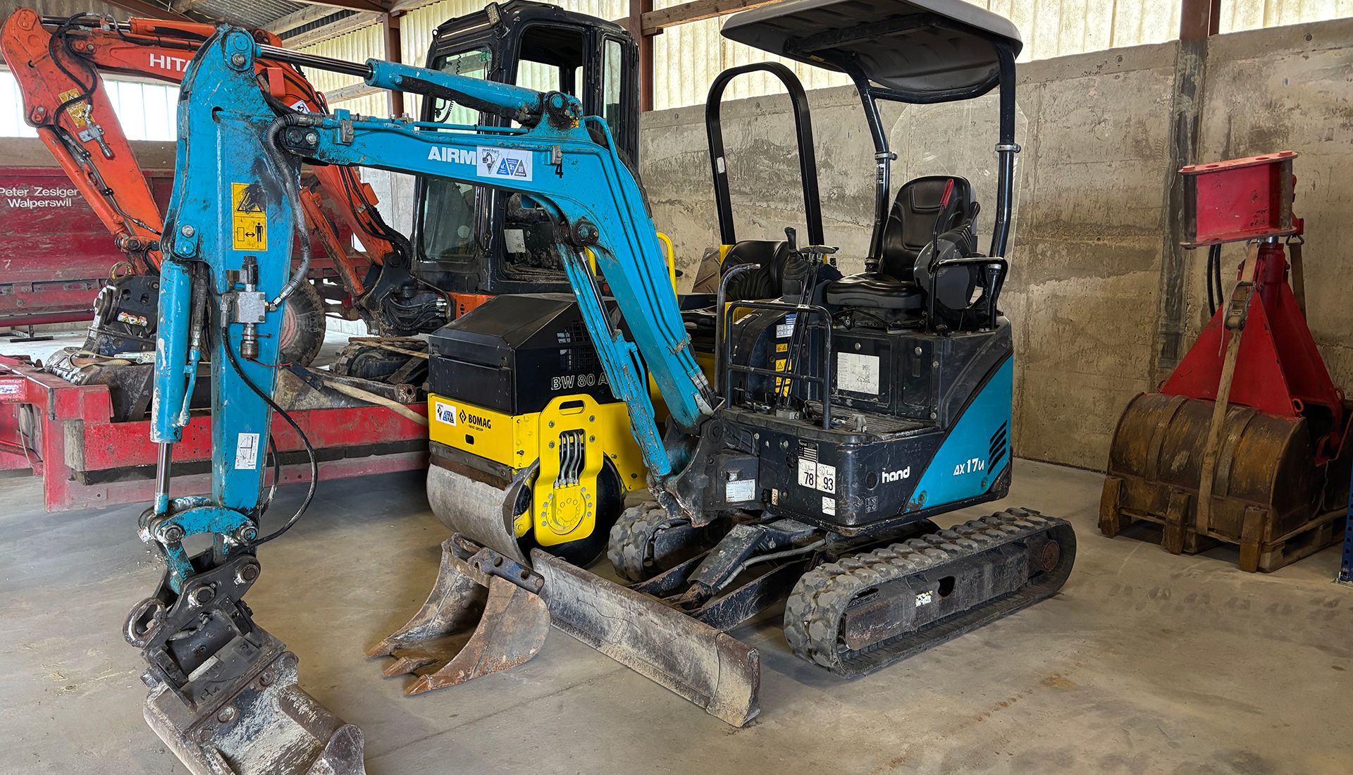 Mathys Bau Walperswil Grund- und Tiefbau Baumaschinenvermietung Grundwasserfassung Kommunalarbeiten Baufirma Bauprojekt Berner Seeland Schweiz